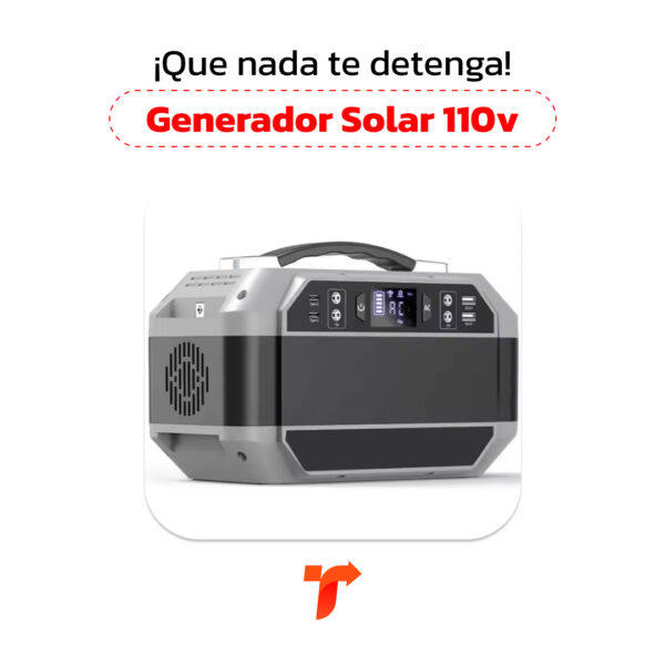 Generador Solar 110V