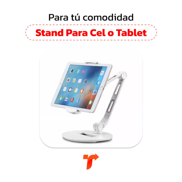 Stand/Base tipo Brazo para Tablet o Célular