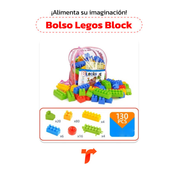 Bolso Legos Block