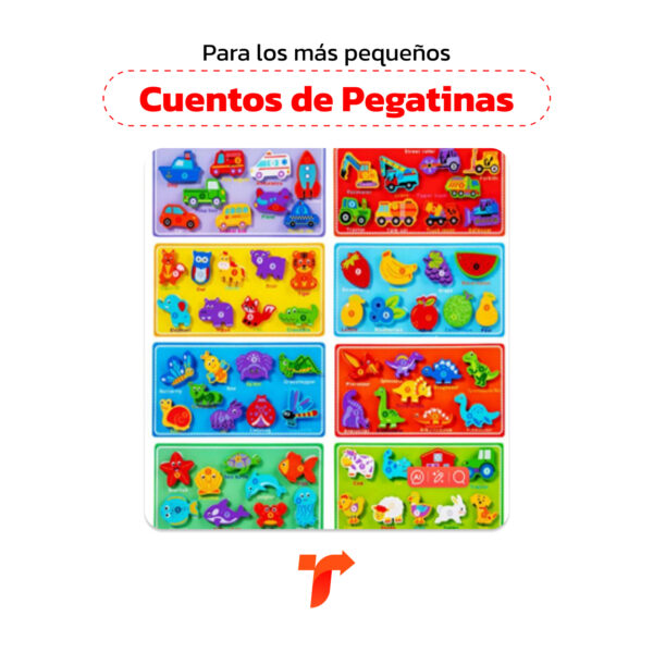 Cuentos de Pegatinas