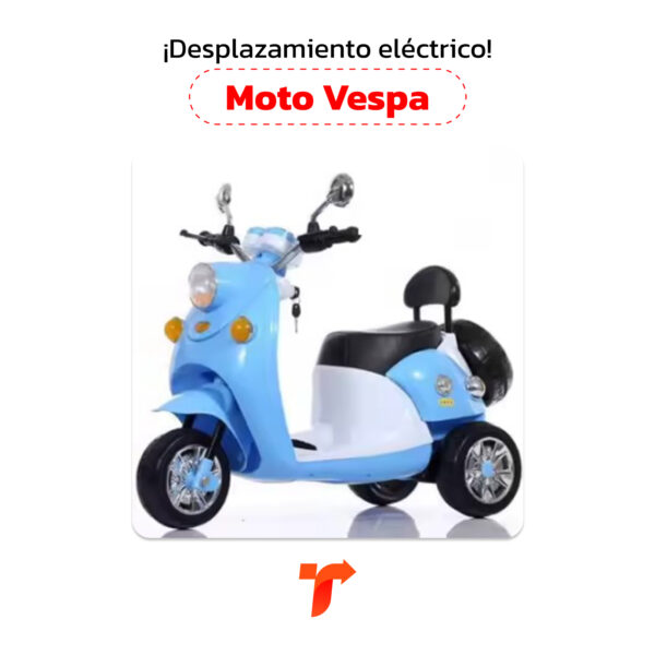 Moto Vespa Eléctrica