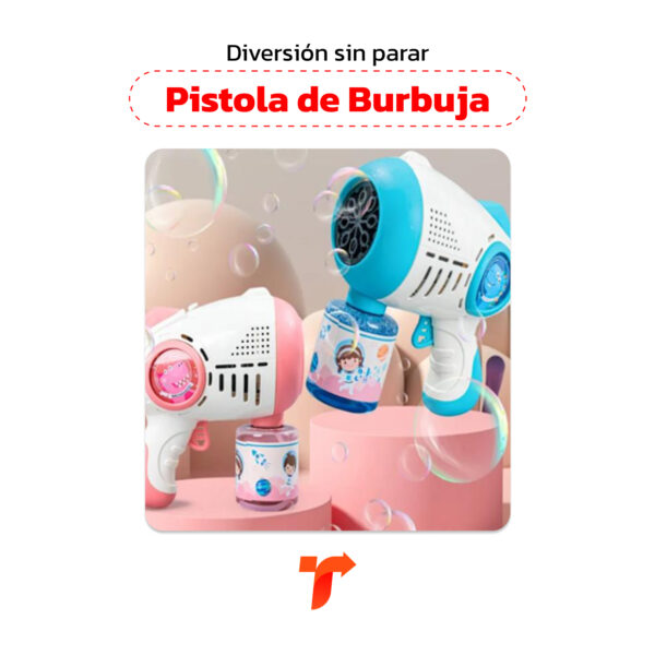 Pistola de Burbujas